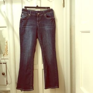 Slim boot cut jeans
